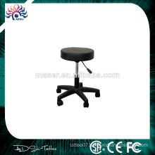 Hot Sale comfortable stool for hairdresser,black tattoo stool
